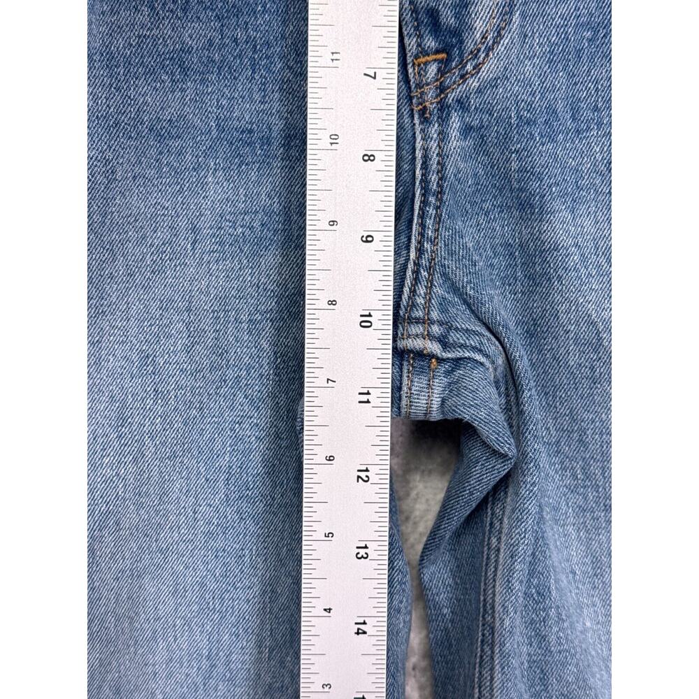 Abercrombie & Fitch Jeans 25 / 0 Womens 90s Straight Cross Button High Rise - Picture 4 of 7